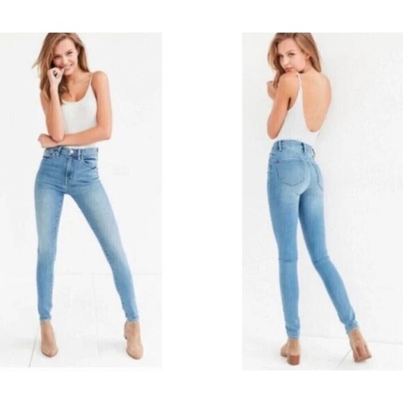 BDG Women Size 32 Twig Cotton Stretch High Rise Skinny Leg Casual Denim Jeans - Picture 6 of 16